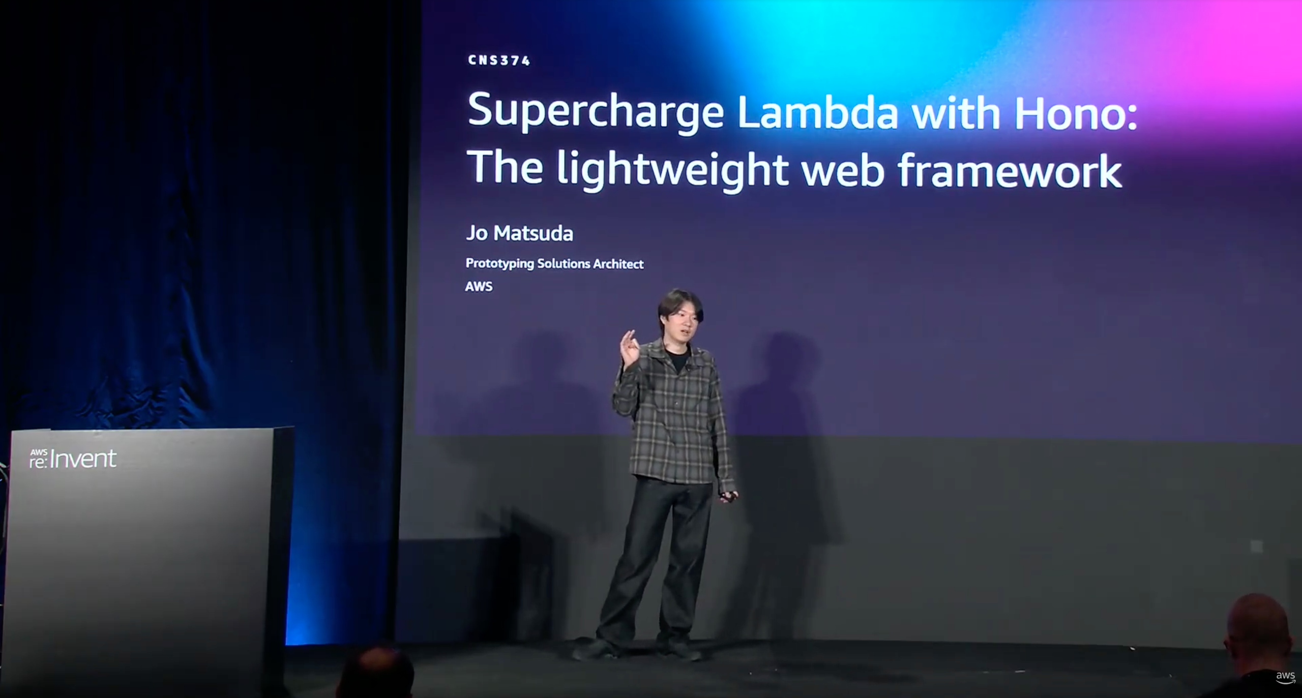 AWS re:Invent 2025 CNS374 Supercharge Lambda with Hono: The lightweight web framework